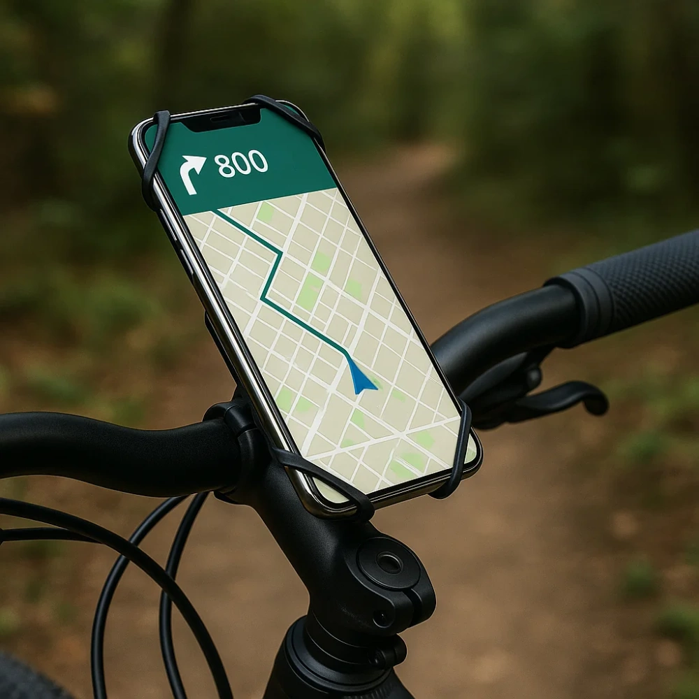 Uchwyt rowerowy na telefon z szybkim wypinaniem | Obrotowy 360° uchwyt na kierownicę | 08CN0019 - obrazek 7