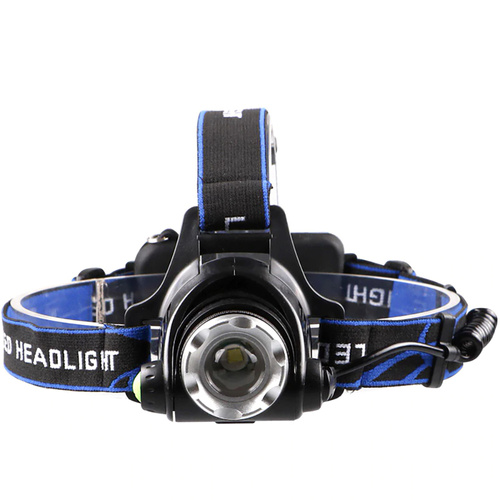 Latarka czołowa LED XML-T6 CREE | funkcja zoom | 2x 18650 3.7V, 1500lm | T6 - obrazek 2