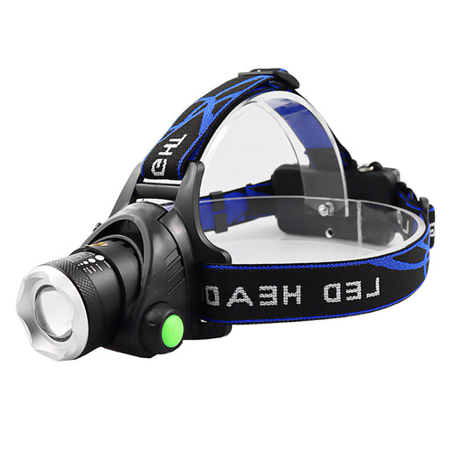 Latarka czołowa LED XML-T6 CREE | funkcja zoom | 2x 18650 3.7V, 1500lm | T6 - obrazek 4