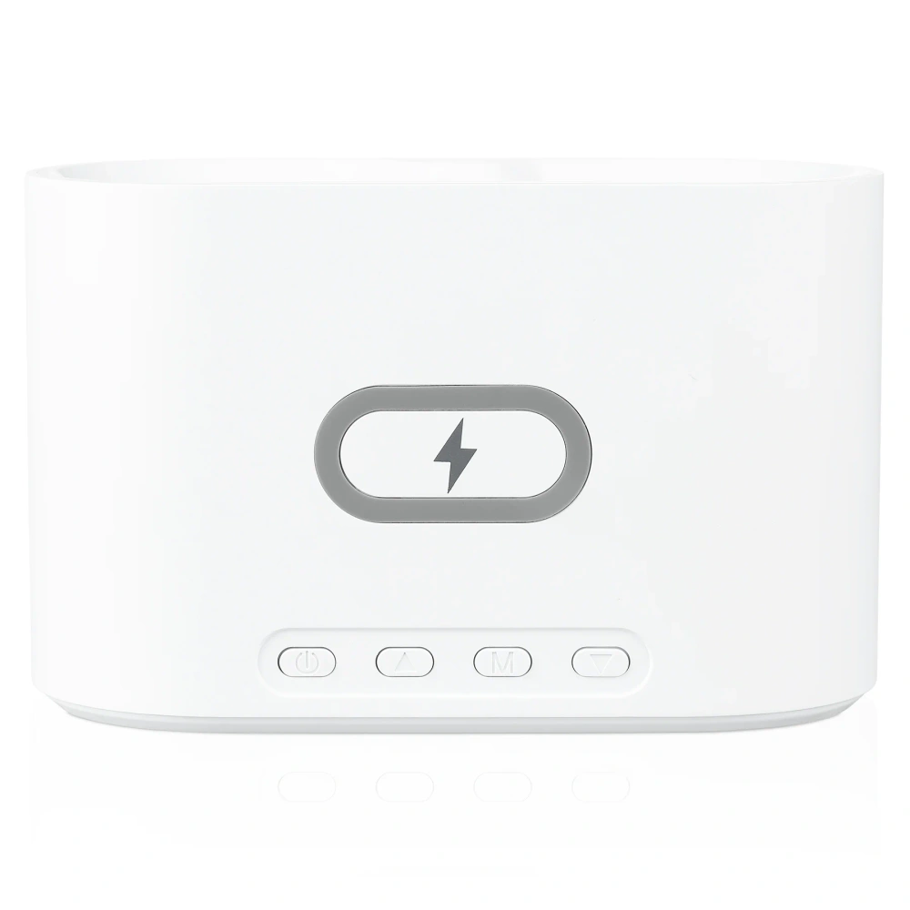 Inteligentny budzik z ładowarką bezprzewodową Qi 15W | Budzik z trzema alarmami | Zegarek z wyświetlaczem temperatury | SZ06-15W-W - obrazek 6