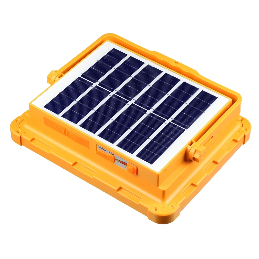Lampa robocza solarna | Funkcja powerbanku | LED | TGD-200W-YELLOW - obrazek 9