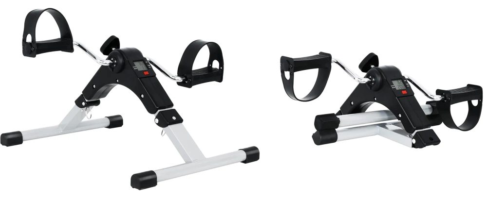 Mini rowerek treningowy z regulacją oporu i licznikiem LCD | Składany rowerek rechabilitacyjny do ćwiczenia rąk i nóg | Rotor | DH-301 - obrazek 7