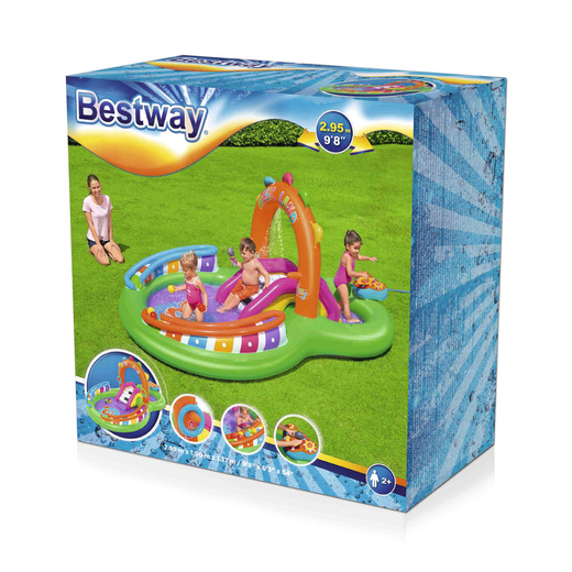 Dmuchany Plac zabaw 295 x 190 x 137 cm Bestway 53117 - obrazek 24