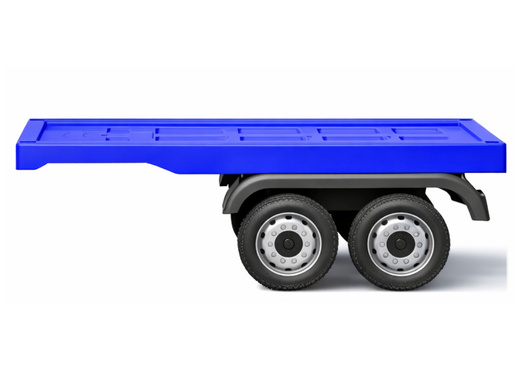Naczepa do pojazdu na akumulator HL358 Mercedes Scania Actros niebieska - obrazek 2