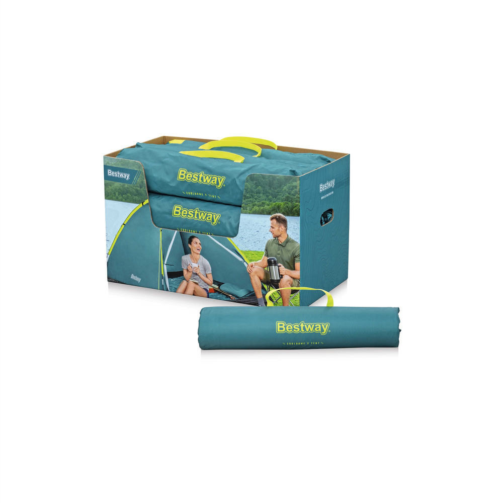 Namiot Turystyczny 145 x 205 x 100 cm Bestway 68084 Dwuosobowy - obrazek 8